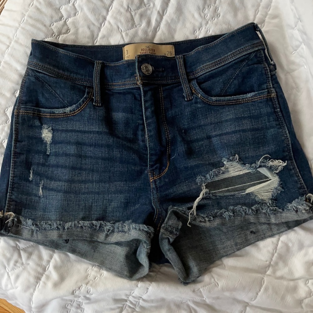 Hollister denim shorts